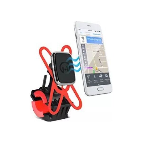 HYPERGEAR UCHWYT ROWEROWY MAGNETYCZNY 14409 CZARNY / POMARAŃCZOWY standard