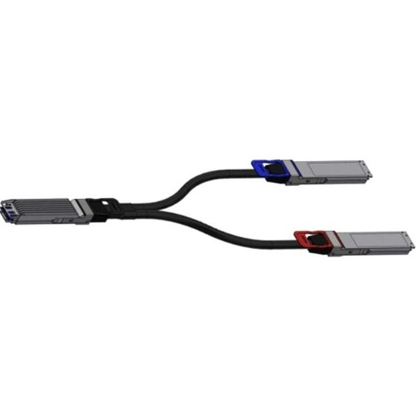HP NVIDIA - 800GBase Splitter fur direkten Anschluss - OSFP (M) zu OSFP (M) - 2 m - halogenfrei, passiv, Flattop