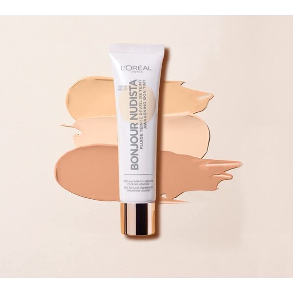 L’Oreal Paris L'Oreal Paris, Bonjour Nudista, Hydrating, BB Cream, 002, Medium Dark, 30 ml For Women