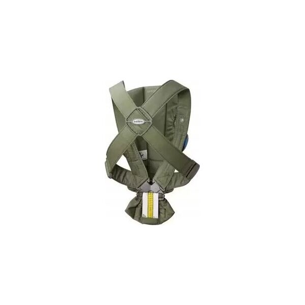BabyBjorn BabyBjörn Baby nešioklė Mini Woven, Dark žalias 021040