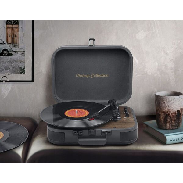 Gramofon Muse Muse Turntable Stereo System | MT-207 DGB | 2x5 W | Bluetooth | Black/Brown