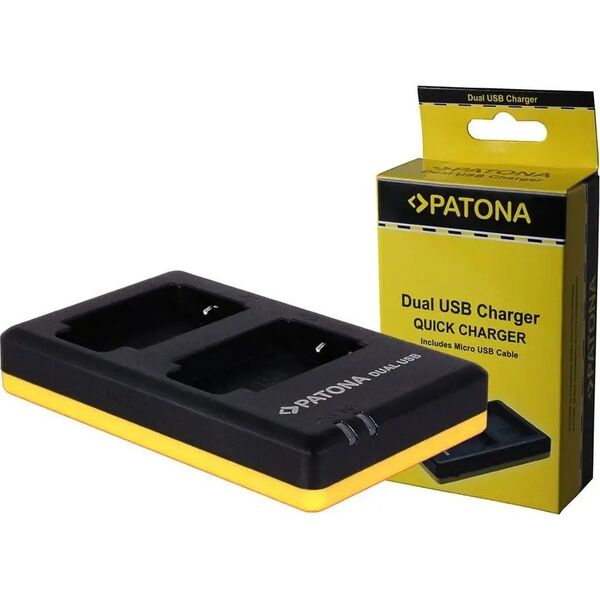 Ładowarka do aparatu Patona PATONA 1927 ładowarka akumulatorów Akumulator aparatu cyfrowego USB