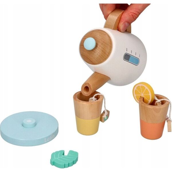 WOODEN GAME KETTLE