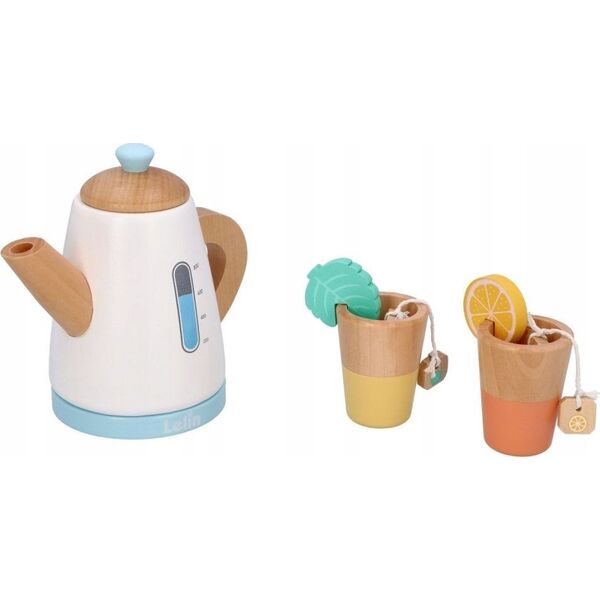 WOODEN GAME KETTLE
