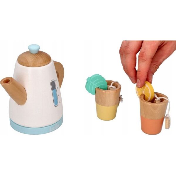 WOODEN GAME KETTLE