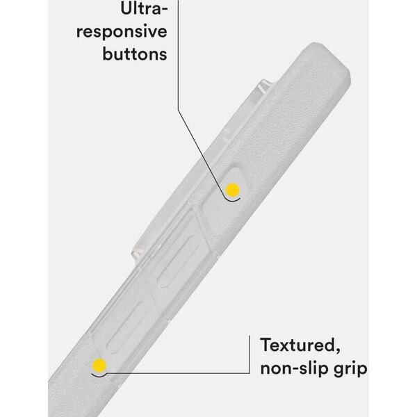 BodyGuardz BodyGuardz Solitude Clear Case for the 2022 iPhone 14 Pro standard