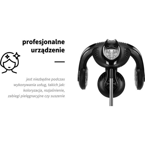 Activeshop Gabbiano infrazon stojący GL-505S czarny