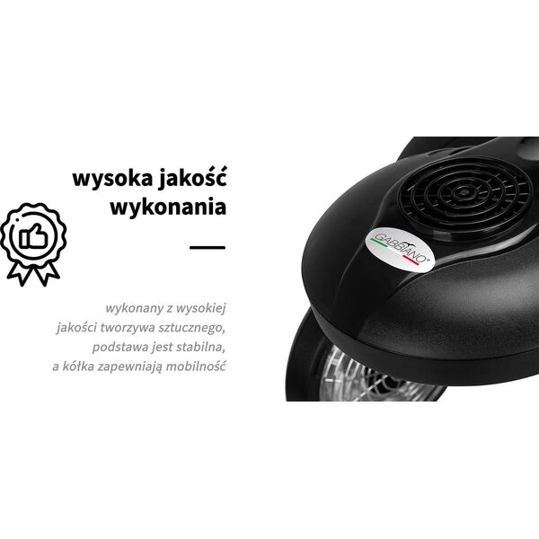 Activeshop Gabbiano infrazon stojący GL-505S czarny
