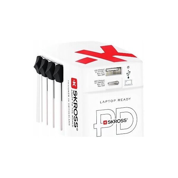 Skross Adapter podróżny World USB Charger AC45PD