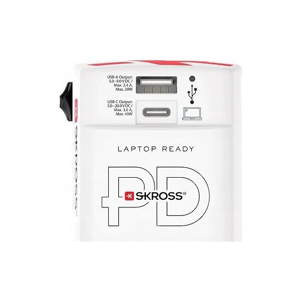Skross Adapter podróżny World USB Charger AC45PD
