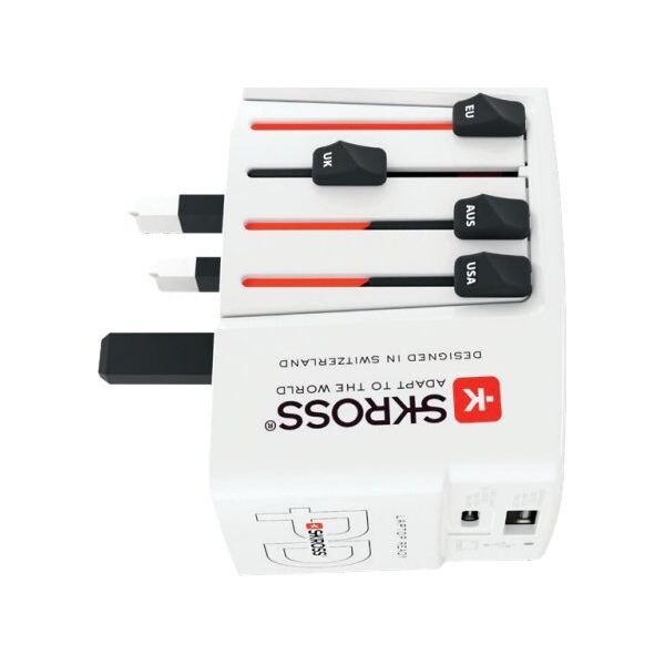 Skross Adapter podróżny World USB Charger AC45PD