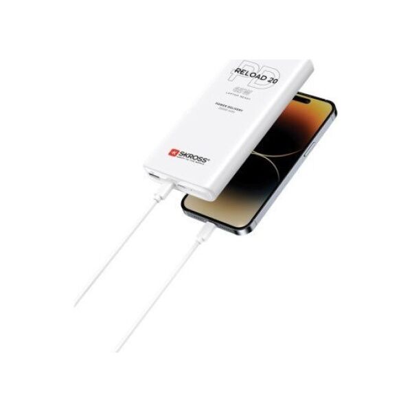 Powerbank Skross Powerbank Reload 20 PD 65 W - Maksymalna ilość 20000 mAh