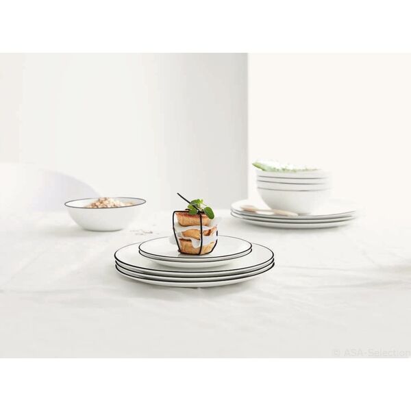 Asa Selection Dinner plate Asa Selection A Table Ligne Noire,
