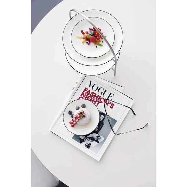 Asa Selection Dinner plate Asa Selection A Table Ligne Noire,