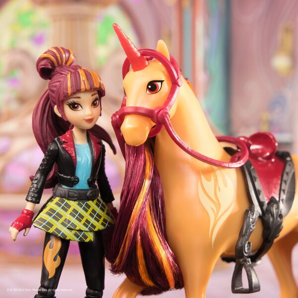 Usorteret Unicorn Academy Doll & Unicorn- Valentina & Cinder