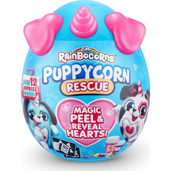 Bizak RAINBOCORNS plush toy with accessories Puppycorn Rescue, 9261