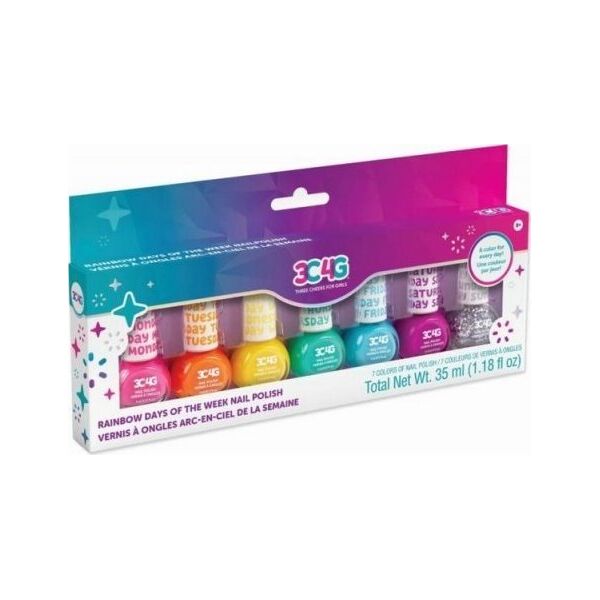 Make it real MAKE IT REAL Rainbow Days of the week Nail Polish, 7 pcs
