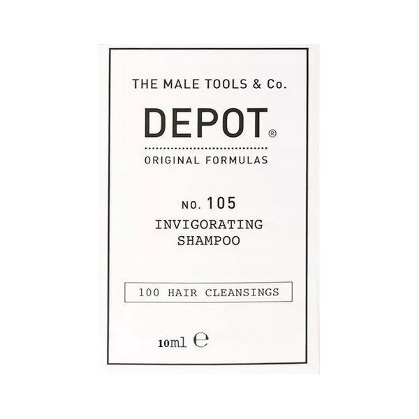 MASVERI Depot, 100 Hair Cleansing No. 105, Multivitamin Complex, Hair Shampoo, Anti-Hair Loss, 10 ml For Men
