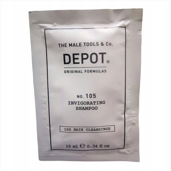 MASVERI Depot, 100 Hair Cleansing No. 105, Multivitamin Complex, Hair Shampoo, Anti-Hair Loss, 10 ml For Men