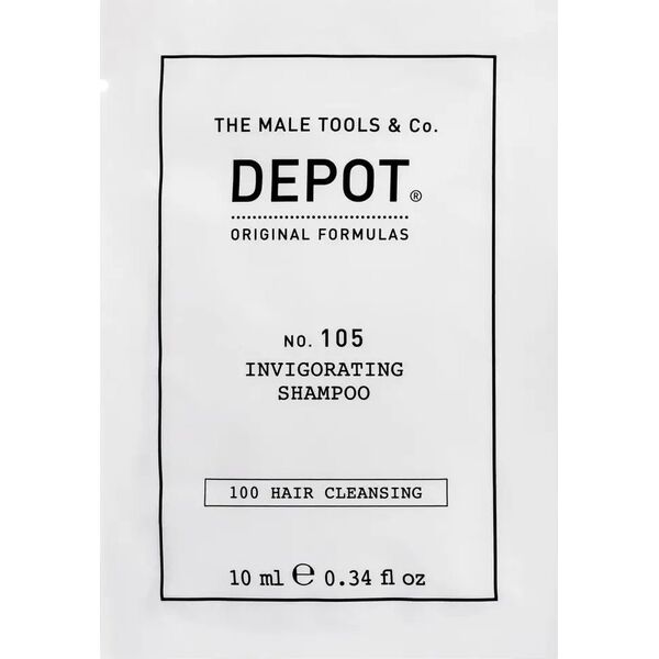 MASVERI Depot, 100 Hair Cleansing No. 105, Multivitamin Complex, Hair Shampoo, Anti-Hair Loss, 10 ml For Men
