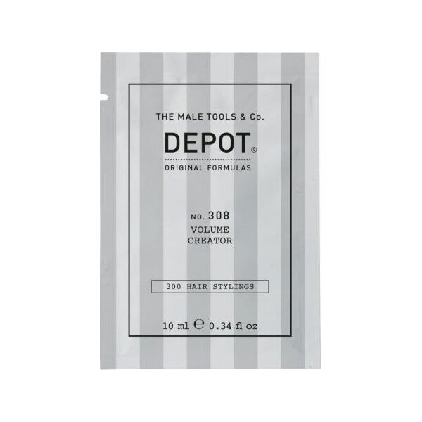 Milk Shake Depot, 300 Hair Stylings No. 308, UV Filter, Hair Styling Gel, For Volume, Medium Hold, 10 ml For Men