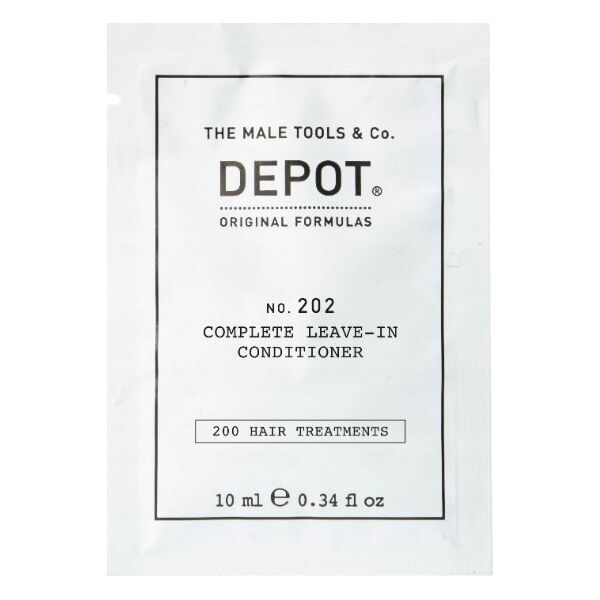 Alterna Depot, 200 Hair Treatments No. 202, Botanical Complex, Hair Leave-In Conditioner, For Hydration, 10 ml For Men