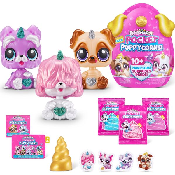Figurka Spin Master RAINBOCORNS figure with accessories Pocket Puppycorn, 1 series 10 accessories, 9284