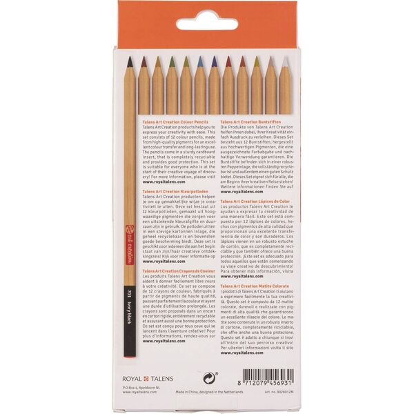 BRUYNZEEL SAKURA Talens Art Creation Colour pencil set | 12 colours