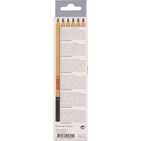 BRUYNZEEL SAKURA Talens Art Creation Graphite pencil set | 6 pieces