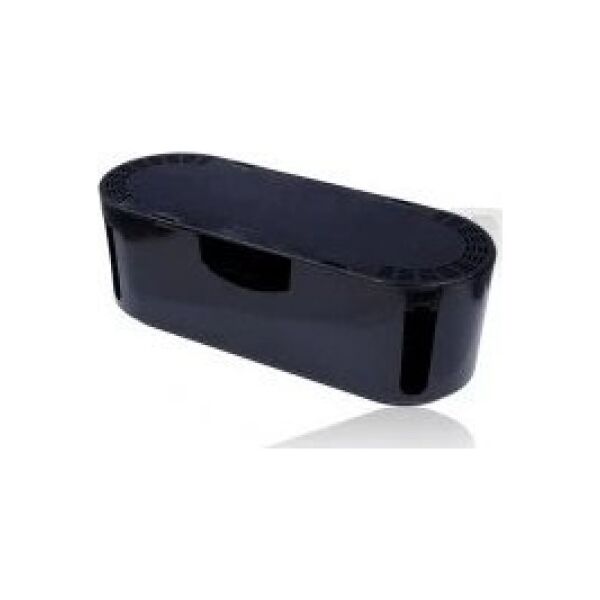 Goobay Organizer na kable CZARNY