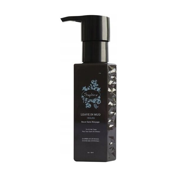 Health and Beauty Saphira Leave In Mud nenuplaunamas kondicionierius plaukams su Negyvosios jūros mineralais, 90 ml