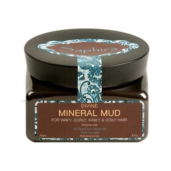 L’Occitane Saphira Divine Mineral Mud kaukė-mineralinis purvas besipučiantiems plaukams, intensyviai drėkinantis, 500 ml