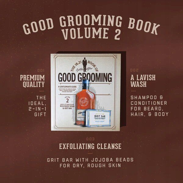 L’Oreal Paris Plaukų ir kūno priežiūros priemonių rinkinys vyrams 18.21 Man Made Faux Book Gift Set Absolute Mahogany
