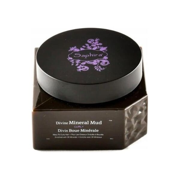 Declare Saphira Divine Mineral Mud intensyviai drėkinanti kaukė-mineralinis purvas besipučiantiems plaukams, 90 ml