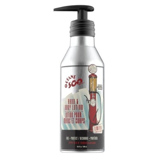 Pat De Bain 18.21 Man Made Octane 500 Hand & Losjonas kūnui Sweet Tobacco rankų ir kūno losjonas vyrams, 500 ml