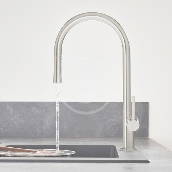 Bateria kuchenna Sourcing Kitchen faucet with pull-out hose Hansgrohe Talis M54 72801800