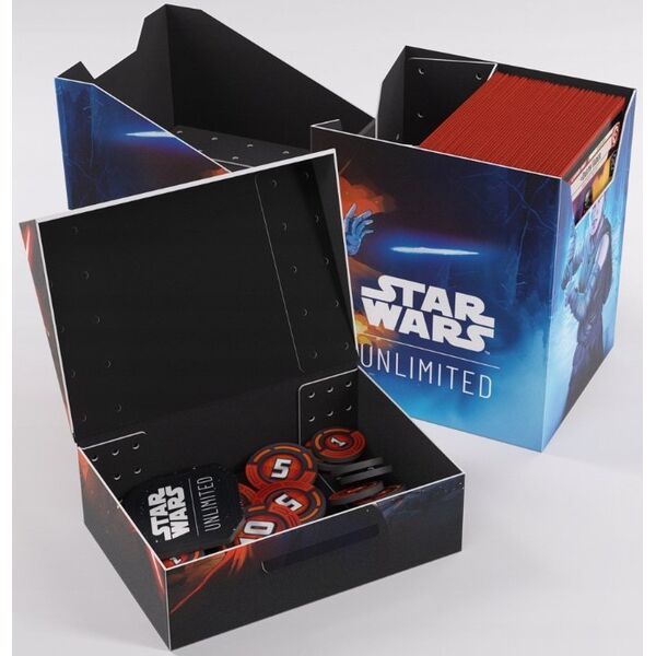 Gamegenic Gamegenic: Star Wars Unlimited - Soft Crate - Rey/Kylo Ren