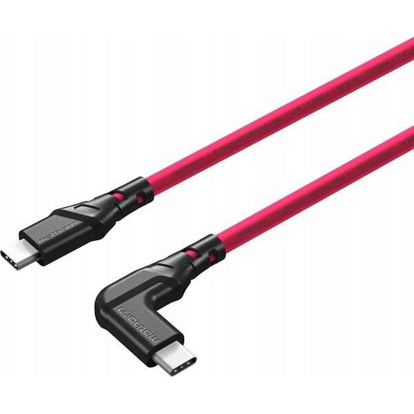 Kabel USB C2G Kabel fotograficzny Mathorn MTC-211M 2m 20Gbps 4K 60Hz PD100W USB C-C90 Magenta