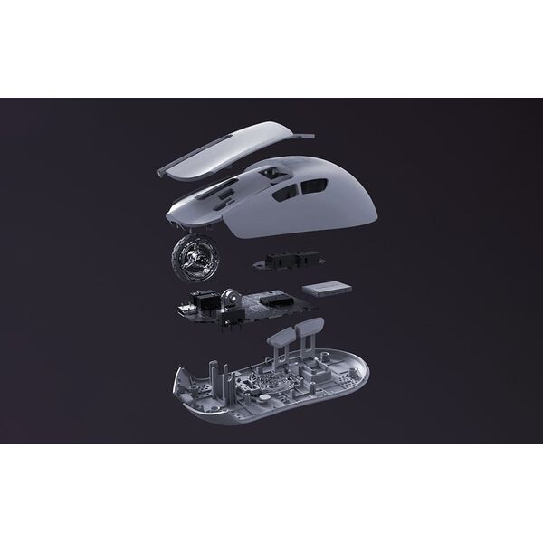 Mysz Edifier Bezprzewodowa mysz gamingowa Darmoshark M3s PRO (biały)
