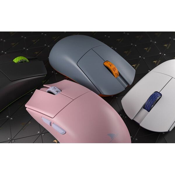 Mysz Edifier Bezprzewodowa mysz gamingowa Darmoshark M3s PRO (biały)