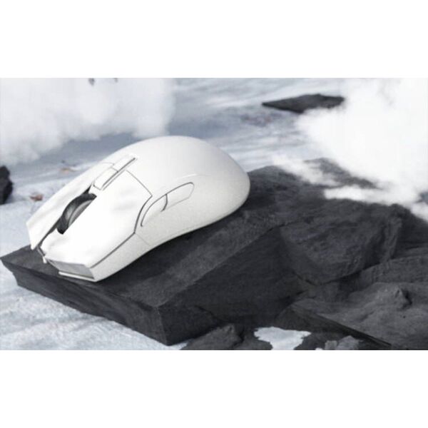 Mysz Rampage Bezprzewodowa mysz gamingowa Darmoshark N3 (biały)