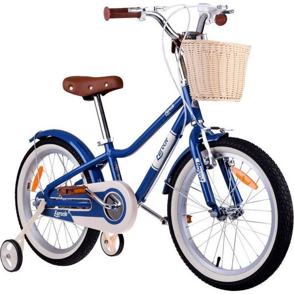 Royalbaby RoyalBaby Uroczy Miejski Rower z koszykiem dziecięcy Eurocle 18" RB18B-38