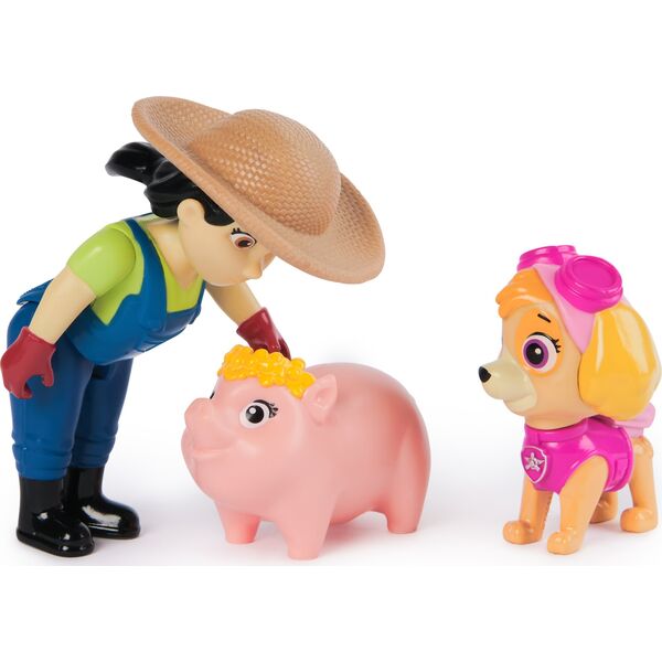 Figurka Spin Master Zestaw figurek Psi Patrol Skye i Farmerka Yumi