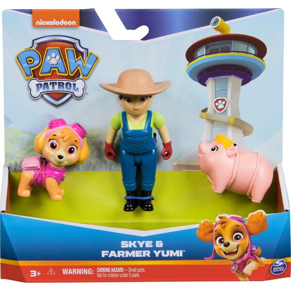 Figurka Spin Master Zestaw figurek Psi Patrol Skye i Farmerka Yumi