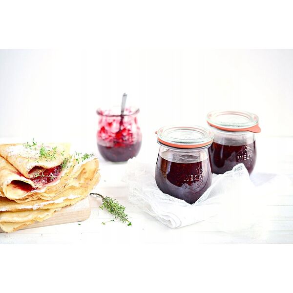 Jata WECK Tulip Jar 580ml Set of 6