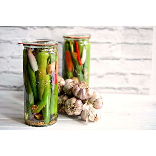 Jata WECK Cylindrical Jar 1040ml Set of 6