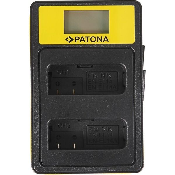 Ładowarka do aparatu Patona PATONA 141622 ładowarka akumulatorów Akumulator aparatu cyfrowego USB