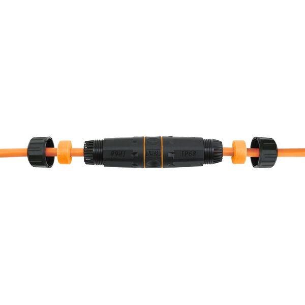 Adapter AV Equip Equip 221162 zmieniacz płci / kabli RJ-45 Czarny, Pomarańczowy