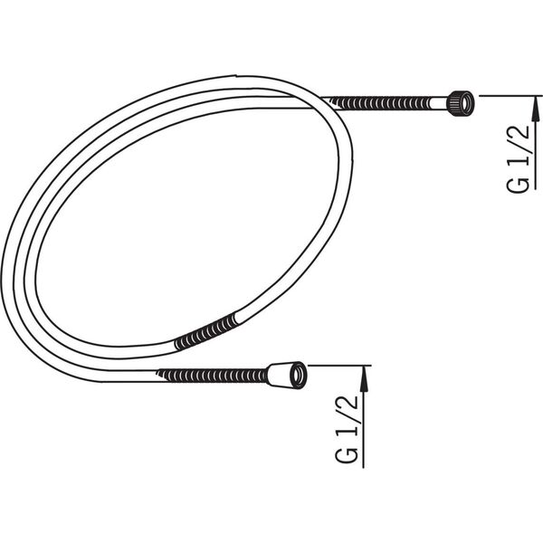 Wąż prysznicowy Oras SHOWER HOSE 150CM ORAS 241004