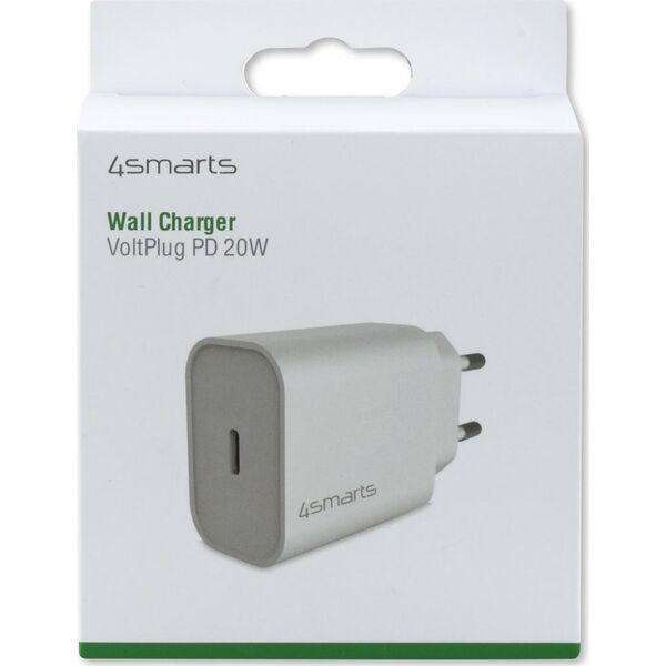 Ładowarka 4smarts 4smarts Netzladegerät VoltPlug single PD 20W